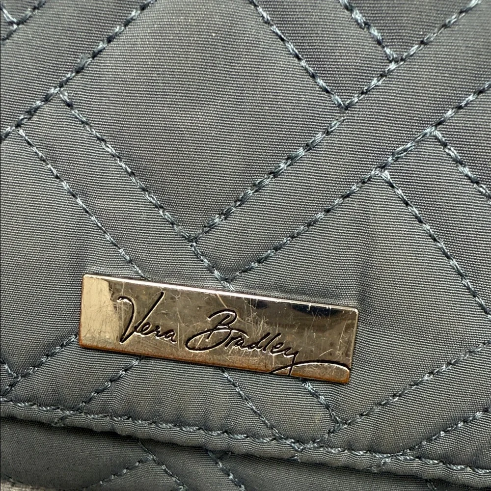 Vera Bradley Blue/Gray Quilted Wallet